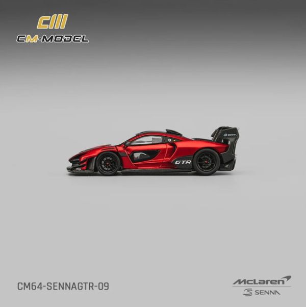 CM MODEL 1/64 麥拉倫 Mclaren  Senna GTR Metallic red 金屬紅色 CM MODEL 1/64 麥拉倫 Mclaren  SennaGTR Metallic red 金屬紅色
