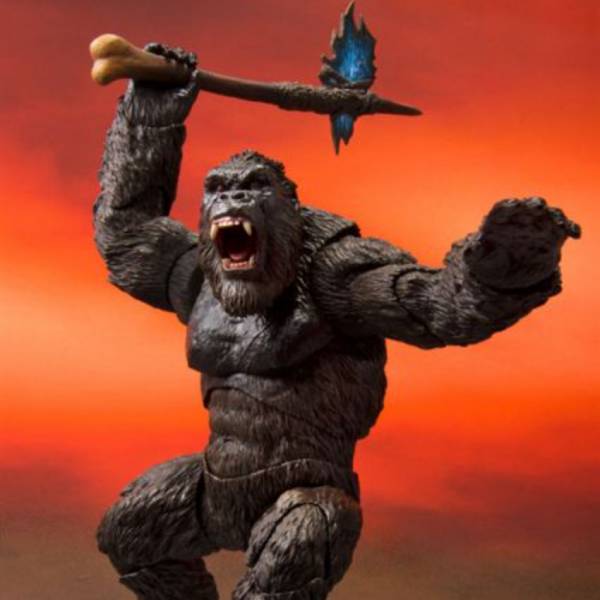 BANDAI SH MonsterArts 金剛 KONG 2021 可動公仔  BANDAI,SH,MonsterArts,金剛,KONG,2021,可動,公仔, 