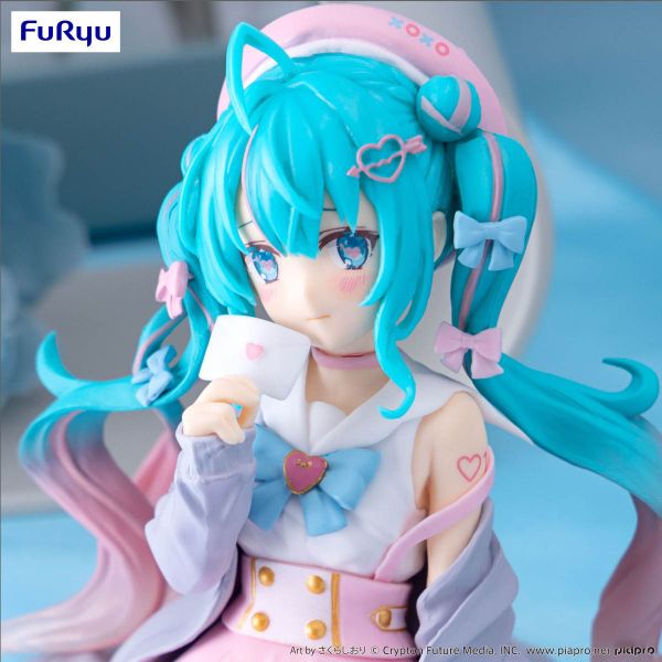 FURYU 景品 初音未來 Love Sailor 泡麵蓋公仔 暗色ver. 杯麵蓋 泡麵蓋 FURYU 景品 初音未來 Love Sailor 泡麵蓋公仔 暗色ver. 杯麵蓋 泡麵蓋