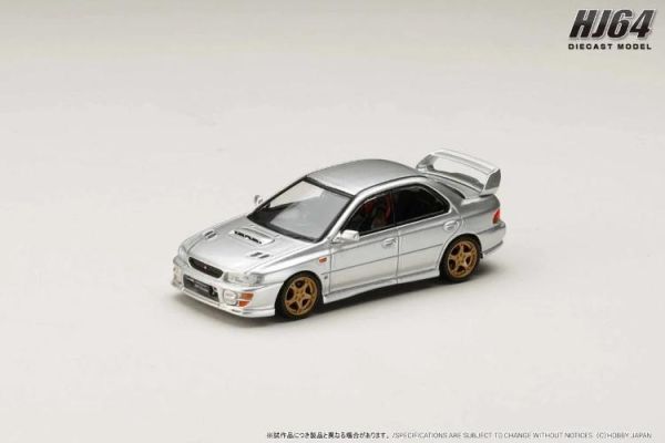 (預購) Hobby JAPAN 1/64 速霸陸 SUBARU IMPREZA WRX STi Ver.Ⅵ (GC8G) 1999 ARCTIC SILVER METALLIC 金屬銀 HJ646013AS 20260802 Hobby JAPAN 1/64 速霸陸 SUBARU IMPREZA WRX STi Ver.Ⅵ (GC8G) 1999 ARCTIC SILVER METALLIC 金屬銀 HJ646013AS