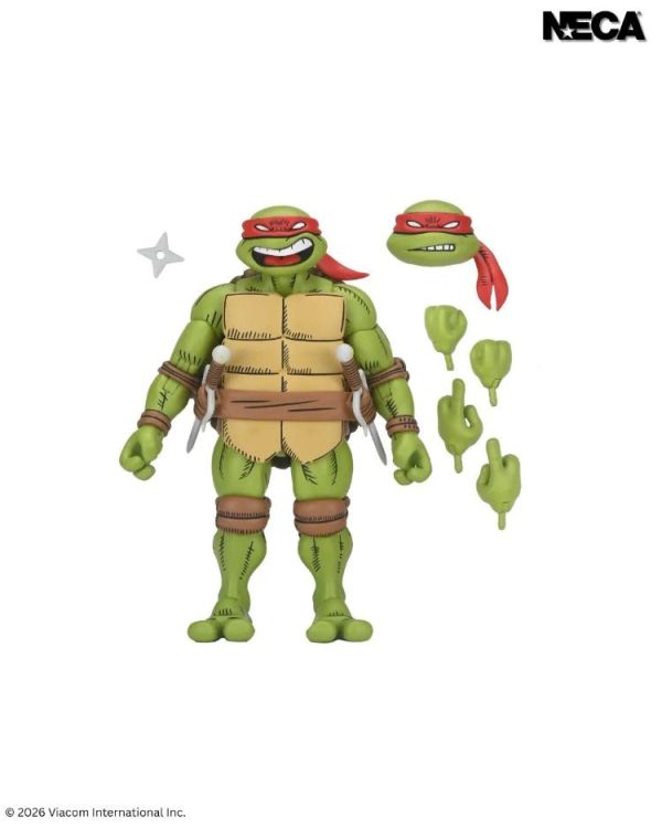 (預購) NECA 忍者龜 x 兔用心棒 終極 拉斐爾 7吋 可動完成品 20260426 NECA 忍者龜 x 兔用心棒 終極 拉斐爾 7吋 可動完成品