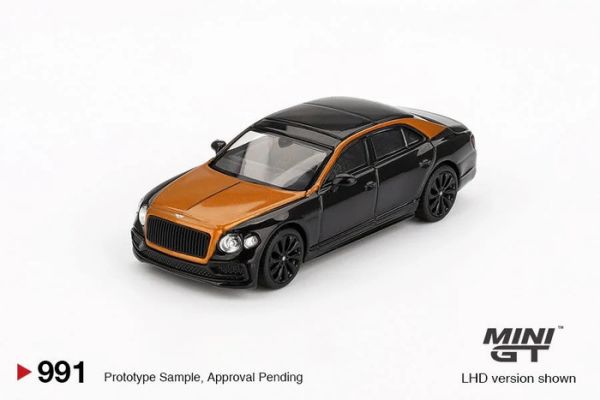 MINIGT 1/64 賓利 Bentley Flying Spur Orange Flame / Onyx MGT00991-L MINIGT 1/64 賓利 Bentley Flying Spur Orange Flame / Onyx MGT00991-L