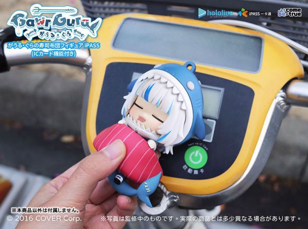 Hololive production Gawr Gura 壽司小被被造型一卡通 (鮪魚) Hololive production Gawr Gura 壽司小被被造型一卡通 (鮪魚)
