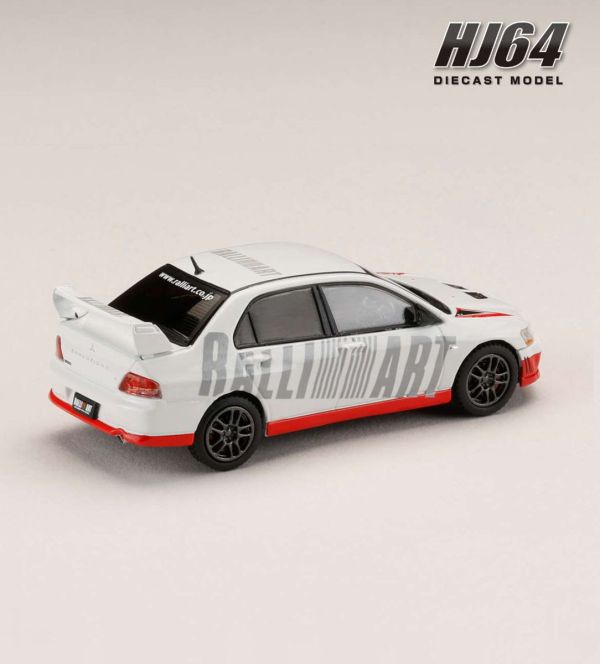 Hobby JAPAN 1/64 三菱 MITSUBISHI LANCER EVOLUTION 7 GSR 拉力版 蘇格蘭白 Hobby JAPAN 1/64 三菱 MITSUBISHI LANCER EVOLUTION 7 GSR 拉力版 蘇格蘭白