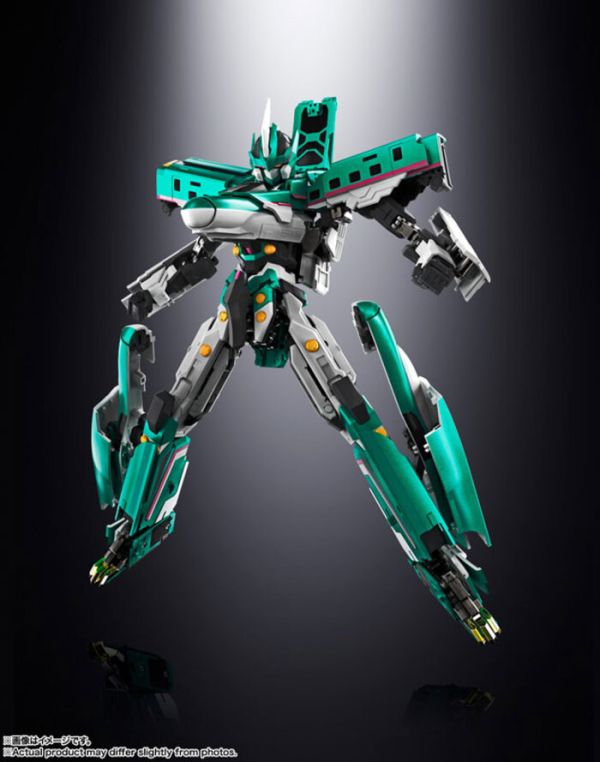 BANDAI 超合金魂 新幹線變形機器人Shinkalion E5隼號 可動完成品 BANDAI 超合金魂 新幹線變形機器人Shinkalion E5隼號 可動完成品