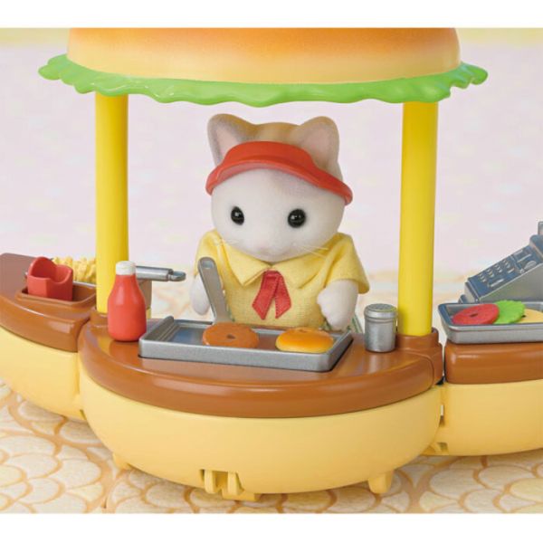 EPOCH Sylvanian Families 森林家族 樂園漢堡攤 EPOCH Sylvanian Families 森林家族 樂園漢堡攤