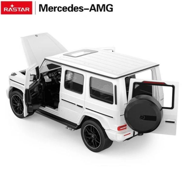 (預購) 童友社 x RASTAR 1/24 賓士 Mercedes AMG G63 黑 已塗裝完成品 20260414 童友社 x RASTAR 1/24 賓士 Mercedes AMG G63 黑/白 已塗裝完成品