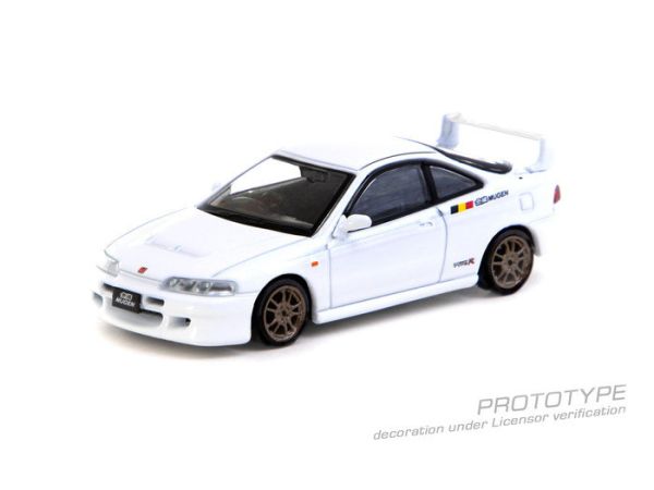 TARMAC WORKS 1/64 本田 Honda Integra TYPE R DC2 MUGEN Championship White T64G-TL059-WH TARMAC WORKS 1/64 本田 Honda Integra TYPE R DC2 MUGEN Championship White T64G-TL059-WH