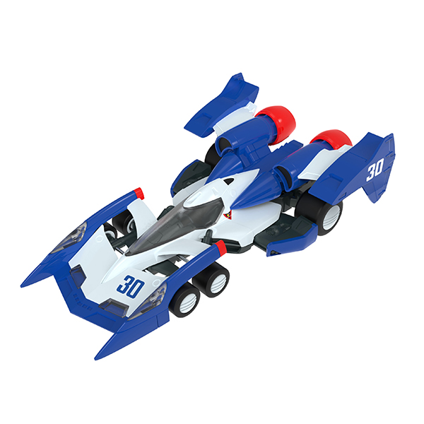 MegaHouse 1/43 VARIABLE ACTION KIT Vol.2 閃電霹靂車 超級阿斯拉01氣流模式 火焰史培利昂G.T.R  AOI 美洲豹Z7 3款套組 MegaHouse,1/43,VARIABLE ACTION KIT Vol.2,半組裝模型,閃電霹靂車,超級阿斯拉01,史培利昂,美洲豹Z7 