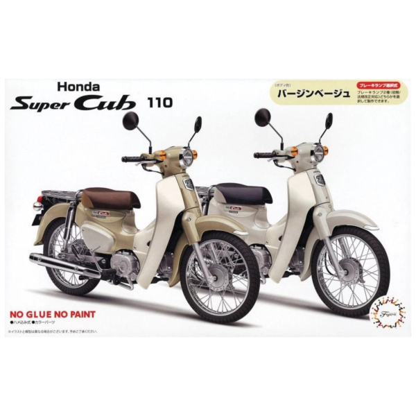 (預購) Fujimi 富士美 1/12 BikeNX8 HONDA Super CUB 110 米黃色 組裝模型 20260426 Fujimi 富士美 1/12 BikeNX8 HONDA Super CUB 110 米黃色 組裝模型