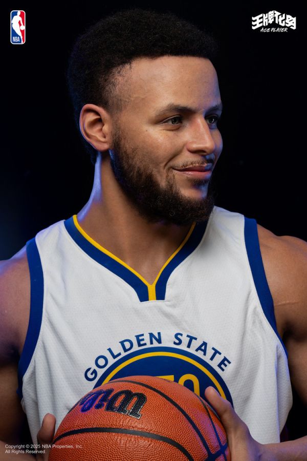 (預購) 開天工作室 Infinity Studio 1/1 NBA 勇士隊 王牌球星 史蒂芬·柯瑞 Stephen Curry 矽膠胸像 (預購) 開天工作室 Infinity Studio 1/1 NBA 勇士隊 王牌球星 史蒂芬·柯瑞 Stephen Curry 矽膠胸像