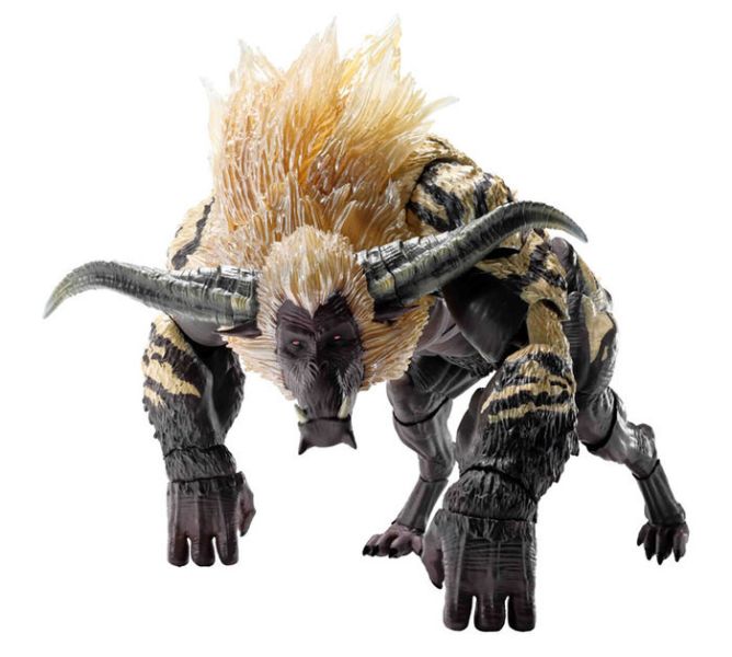BANDAI S.H.MonsterArts SHM 魔物獵人 激昂金獅子 拉詹 可動完成品 BANDAI S.H.MonsterArts SHM 魔物獵人 激昂金獅子 拉詹 可動完成品