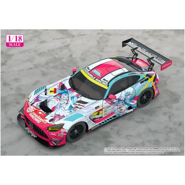 Good Smile 1/18 Racing 初音未來 AMG 2024 開幕戰Ver. Good Smile 1/18 Racing 初音未來 AMG 2024 開幕戰Ver.