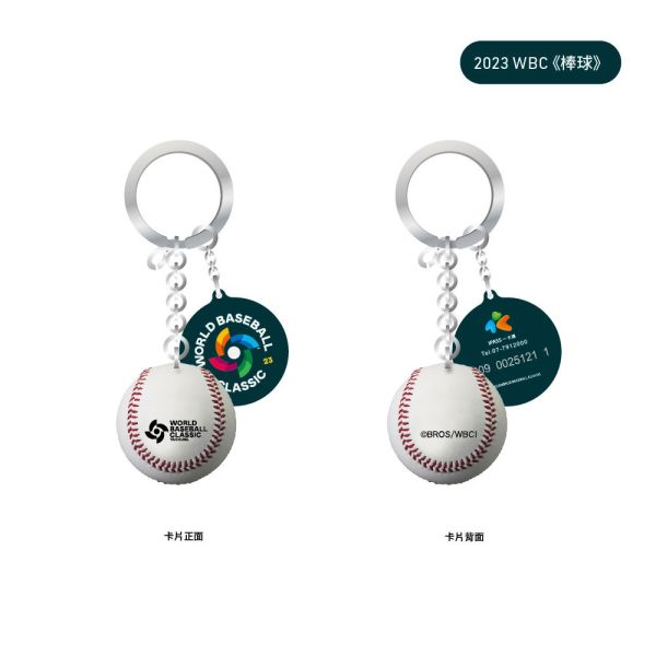 2023 WBC 世界棒球經典賽 棒球造型 一卡通 [限定特典] hololive 立體造型悠遊卡 寶鐘瑪琳＆噶嗚·古拉 含角色限定特典 分別販售
