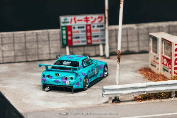 (預購) TARMAC WORKS × 迪士尼 皮克斯 1/64 日產 GLOBAL64 Skyline R32 Widebody 怪獸大學 蘇利文長角 特別版 Designed by Jon Sibal 20261025 TARMAC WORKS × 迪士尼 皮克斯 1/64 日產 GLOBAL64 Skyline R32 Widebody 怪獸大學 蘇利文長角 特別版 Designed by Jon Sibal