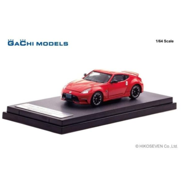 (預購) GACHI MODELS 1/64 日產 Nissan Fairlady Z nismo (Z34) 2014 Vibrant Red 鮮豔紅 GM64002RE 20260615 GACHI MODELS 1/64 日產 Nissan Fairlady Z nismo (Z34) 2014 Vibrant Red 鮮豔紅 GM64002RE