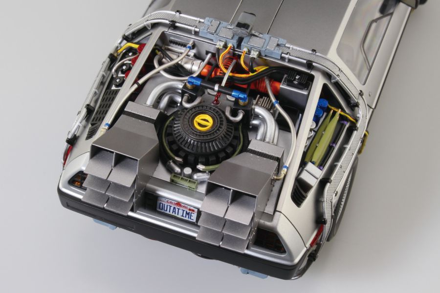 [完全新開模] AOSHIMA 青島 1/24 Movie Mecha 回到未來 時光機 DeLorean time machine DMC-12 迪羅倫 組裝模型 [完全新開模] AOSHIMA 青島 1/24 Movie Mecha 回到未來 時光機 DeLorean time machine DMC-12 迪羅倫 組裝模型