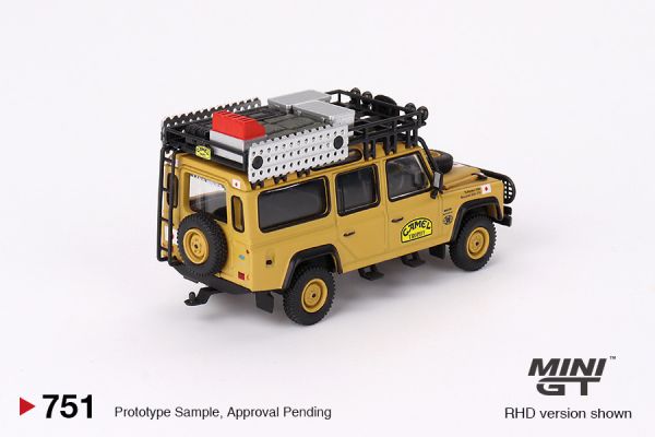 MINIGT 1/64 路華 路虎 Land Rover Defender 110 1989 Camel Trophy Amazon Team Japan 右駕 MINIGT 1/64 路華 路虎 Land Rover Defender 110 1989 Camel Trophy Amazon Team Japan 左駕