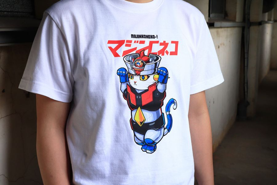 NEXTee KONEKO 魔神喵 短袖T恤 白色＆黑色 NEXTee KONEKO 魔神喵 短袖T恤 白色＆黑色