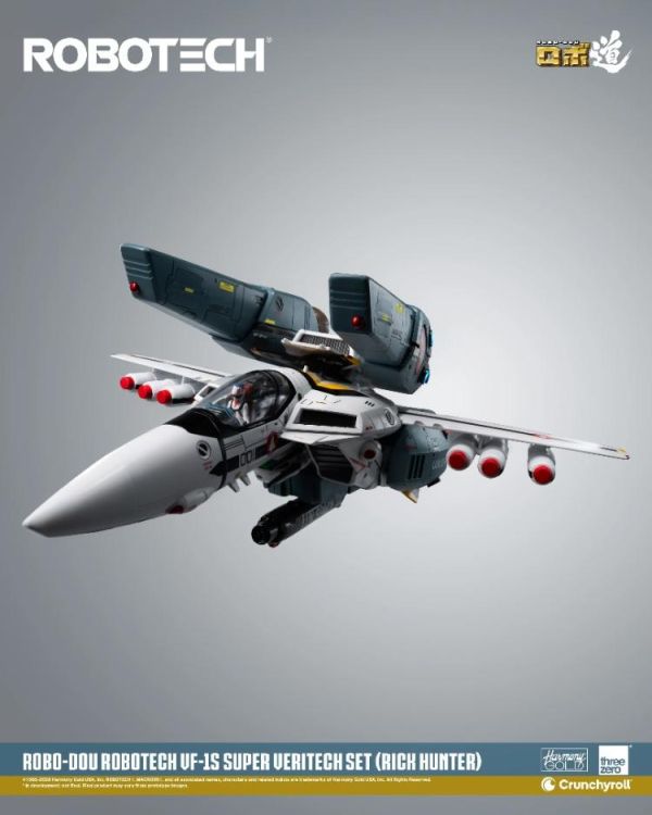 (預購) threezero ROBO-DOU 超時空要塞 VF-1S 變形戰鬥機超級裝甲套裝 RICK HUNTER 20.3cm 3Z03076W0 20260614 threezero ROBO-DOU 超時空要塞 VF-1S 變形戰鬥機超級裝甲套裝 RICK HUNTER 20.3cm 3Z03076W0