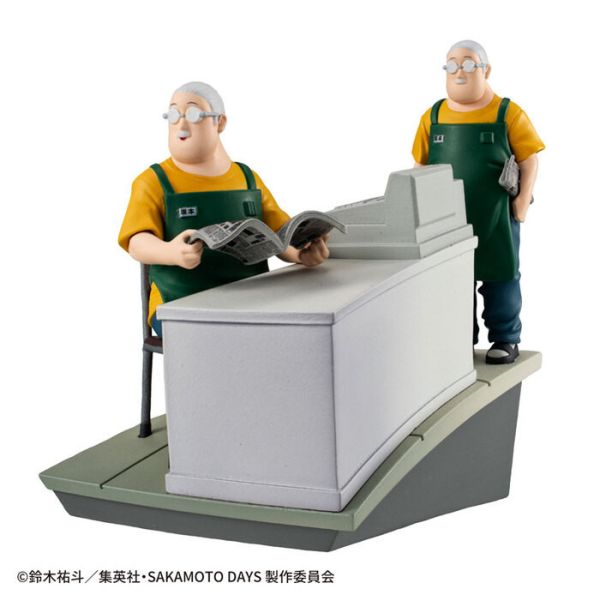 MegaHouse PETITRAMA 坂本日常 場景套組 MegaHouse PETITRAMA 坂本日常 場景套組