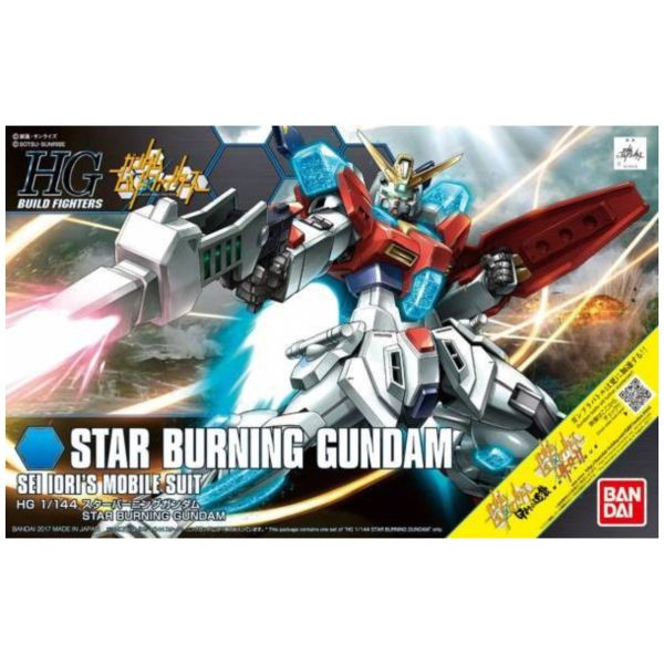 BANDAI 1/144 HGBF 058 星際燃燒鋼彈 鋼彈創鬥者 組裝模型 BANDAI 1/144 HGBF 058 星際燃燒鋼彈 鋼彈創鬥者 組裝模型