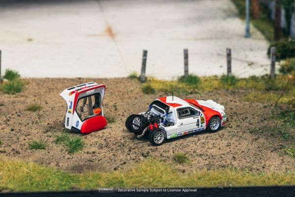 TARMAC WORKS 1/64 福特 Ford RS200 Rallye Catalunya 1986 T64P-001-86RC04 TARMAC WORKS 1/64 福特 Ford RS200 Rallye Catalunya 1986 T64P-001-86RC04