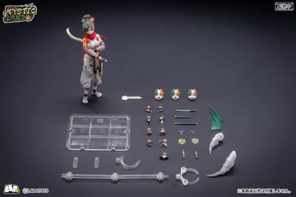 (預購) Ladotoys 1/12 冒險小隊 三花貓娘 托尼婭 (忍者樣式) 可動完成品 ERA-006 20260616 Ladotoys 1/12 冒險小隊 三花貓娘 托尼婭 (忍者樣式) 可動完成品 ERA-006