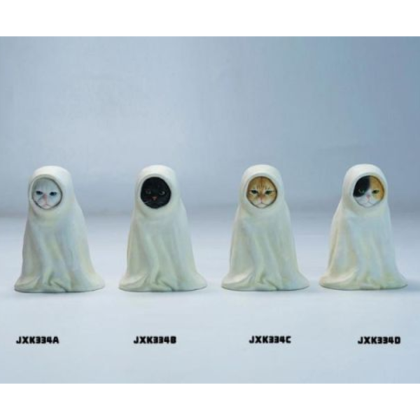 (預購) JXK334 動物 白袍喵靈 A 20260326 JXK334 動物 白袍喵靈 A