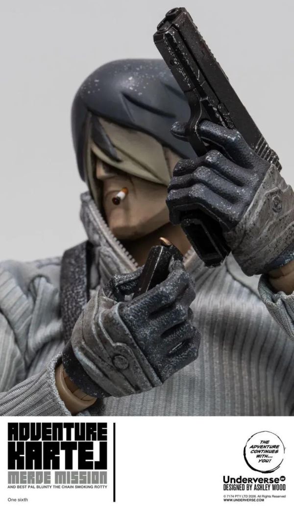 (預購) Underverse 1/6 UV20260402 Cold Bugger Adventure Merde & Blunter 完成品 可動完成品 20260917 Underverse 1/6 UV20260402 Cold Bugger Adventure Merde & Blunter 完成品 可動完成品