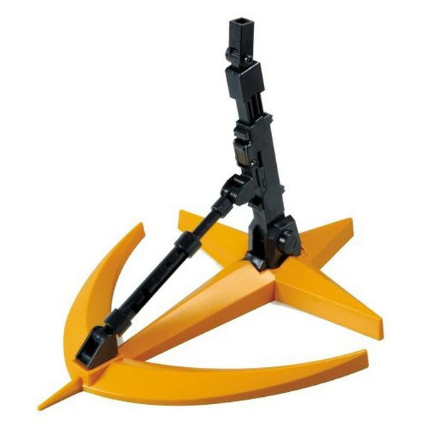 BANDAI 1/144 1/100 Action Base 鋼彈模型 聯邦支撐架 黃色 組裝模型 BANDAI,1/144,1/100,Action,Base,鋼彈模型,聯邦,支撐架,黃色,組裝模型,