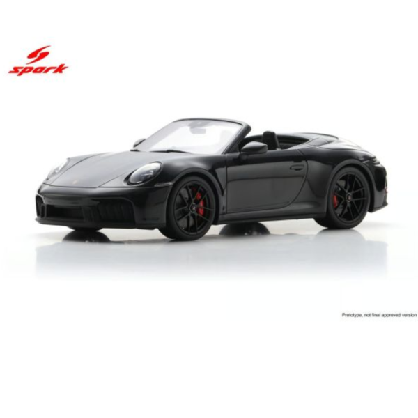 (預購) Spark 1/18 保時捷 Porsche 911 Carrera 4 GTS Cabriolet (992.2)  - Jet Black Metallic 18S1046 20260824 Spark 1/18 保時捷 Porsche 911 Carrera 4 GTS Cabriolet (992.2)  - Jet Black Metallic 18S1046