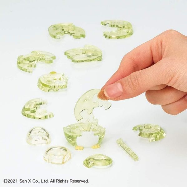 Beverly 透明立體拼圖 角落生物 企鵝?&珍珠*1000 Beverly 透明立體拼圖 角落生物 企鵝?&珍珠*1000