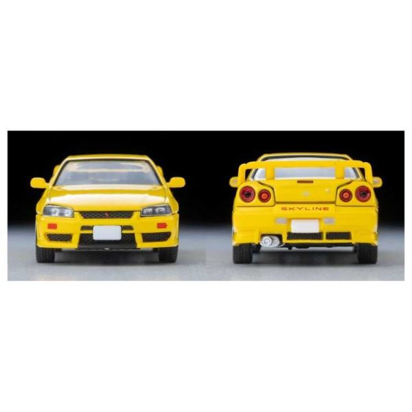 (預購) TOMYTEC 1/64 TLV-N365a 1998 日產 NISSAN SKYLINE 25GT-T with optional (Yellow) 20260101 TOMYTEC 1/64 TLV-N365a 1998 日產 NISSAN SKYLINE 25GT-T with optional (Yellow)