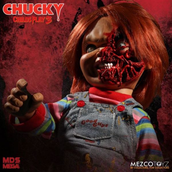 [再販] Mezco toyz 超大隻 15吋 Child's Play 3 鬼娃恰吉 披薩臉 可動完成品 [再販] Mezco toyz 超大隻 15吋 Child's Play 3 鬼娃恰吉 披薩臉 可動完成品