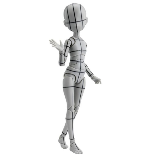 (預購) BANDAI S.H.Figuarts SHF 女性素體-杉森建-線框- (Gray) 可動完成品 20260414 BANDAI S.H.Figuarts SHF 女性素體-杉森建-線框- (Gray) 可動完成品