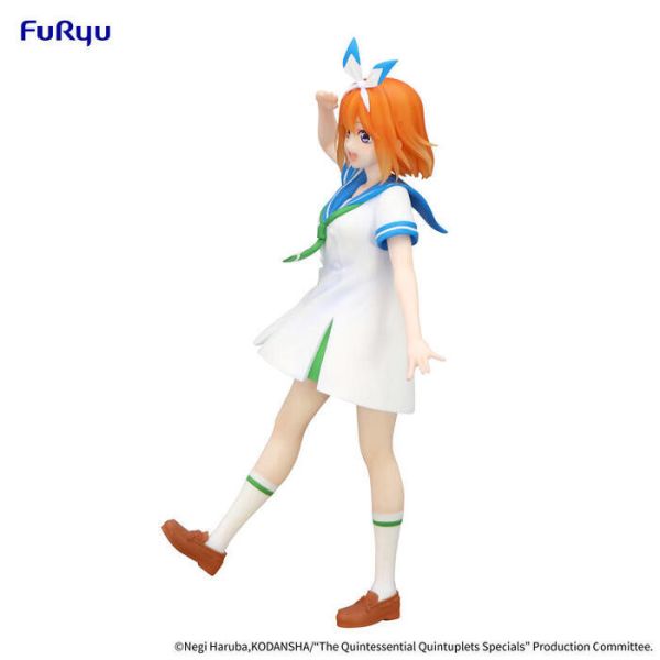 FURYU 景品 五等分的新娘 中野四葉 Trio-Try-It 水手服公仔  附特典 FURYU 景品 五等分的新娘 中野四葉 Trio-Try-It 水手服公仔  附特典