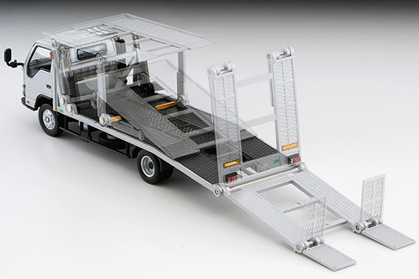 TOMYTEC 1/64 TLV-N221a 日產 NISSAN Atlas 花見台拖車 BigWide 銀色 TOMYTEC,1/64,TLV-N221a,日產,NISSAN Atlas 花見台拖車 BigWide