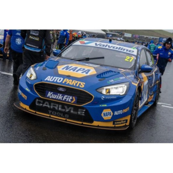 (預購) SPARK 1/43 NAPA Racing UK - No.27 - Ford Focus Titanium BTCC - Knockhill - Race Against Dementia UK074 20261004 SPARK 1/43 NAPA Racing UK - No.27 - Ford Focus Titanium BTCC - Knockhill - Race Against Dementia UK074