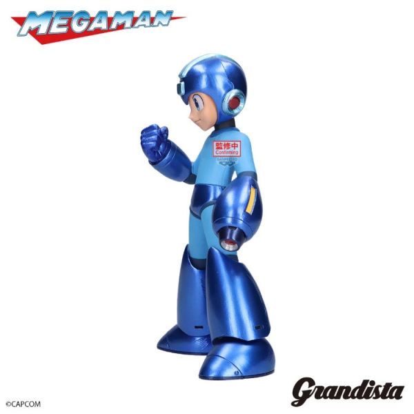 (預購) BP景品 洛克人 Grandista 洛克人 金屬色ver. 眼鏡牌 BANPRESTO 2604 20251021 BP景品 洛克人 Grandista 洛克人 金屬色ver. 眼鏡牌 BANPRESTO