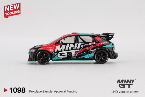 (預購) MINIGT 1/64 現代汽車 "Hyundai Ioniq 5N MINI GT RS-01T  2025 Tokyo Auto Salon" MGT01098-L 20251002 (預購) MINIGTA 1/64 福特野馬 Ford Mustang GTD Spirit of America MGT01097-L 20251002