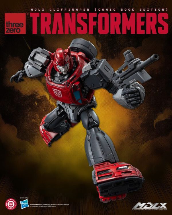(預購) threezero MDLX 變形金剛 躍崖者 (漫畫版) 12cm 可動完成品 20251118 (預購) threezero MDLX 變形金剛 躍崖者 (漫畫版) 12cm 可動完成品 20251118