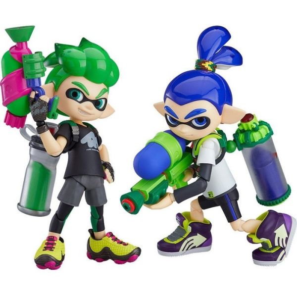 [再販] Good Smile figma 462-DX 斯普拉遁 Splatoon 男孩 DX版 可動完成品 [再販] Good Smile figma 462-DX 斯普拉遁 Splatoon 男孩 DX版 可動完成品