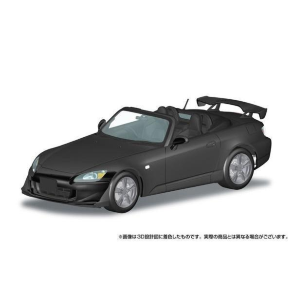 (預購) [免上色快組] AOSHIMA 青島 樂Pla Snap Car 10-BB 本田 HONDA S2000 AP2 TYPE S 2007 深邃黑 20260825 [免上色快組] AOSHIMA 青島 樂Pla Snap Car 10-BB 本田 HONDA S2000 AP2 TYPE S 2007 深邃黑