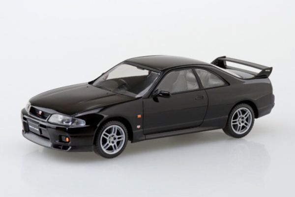 AOSHIMA 青島 樂Pla Snap Kit 21-BK 日產 Skyline GT-R R33 黑色 組裝模型 AOSHIMA 青島 樂Pla Snap Kit 21-BK 日產 Skyline GT-R R33 黑色 組裝模型