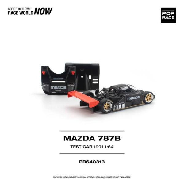 (預購) POP RACE 1/64 馬自達 MAZDA 787B 1991 TEST CAR PR640313 20260521 POP RACE 1/64 馬自達 MAZDA 787B 1991 TEST CAR PR640313