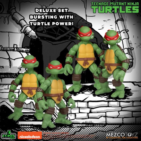 MEZCO TOYZ 忍者龜 變種大亂鬥 豪華版 MEZCO TOYZ 忍者龜 變種大亂鬥 豪華版