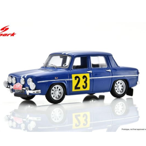(預購) SPARK 1/43 雷諾 Renault 8 Gordini 1300 No.23 7th Monte Carlo Rally 1967 S5550 20260924 SPARK 1/43 雷諾 Renault 8 Gordini 1300 No.23 7th Monte Carlo Rally 1967 S5550