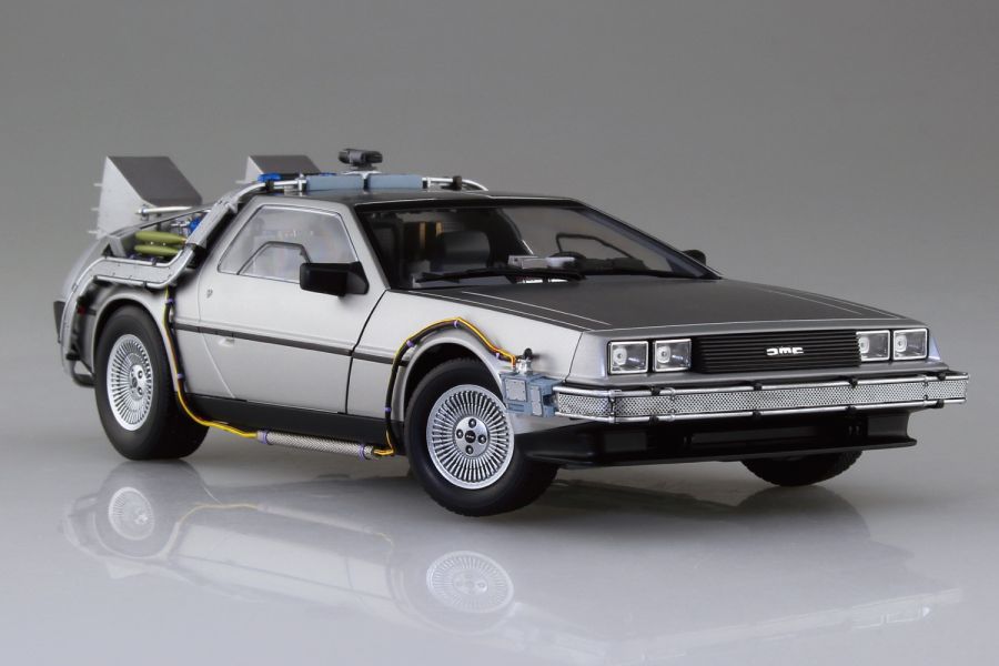 [完全新開模] AOSHIMA 青島 1/24 Movie Mecha 回到未來 時光機 DeLorean time machine DMC-12 迪羅倫 組裝模型 [完全新開模] AOSHIMA 青島 1/24 Movie Mecha 回到未來 時光機 DeLorean time machine DMC-12 迪羅倫 組裝模型
