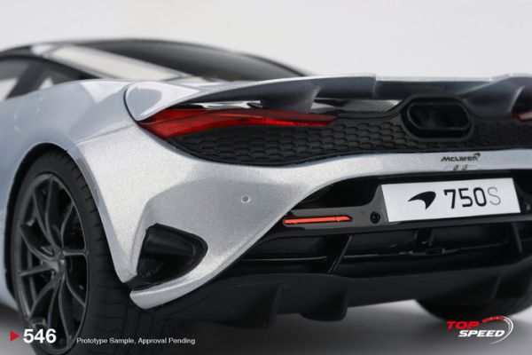 TOP SPEED 1/18 麥拉倫 McLaren 750S Ice Silver TS0546 TOP SPEED 1/18 麥拉倫 McLaren 750S Ice Silver TS0546